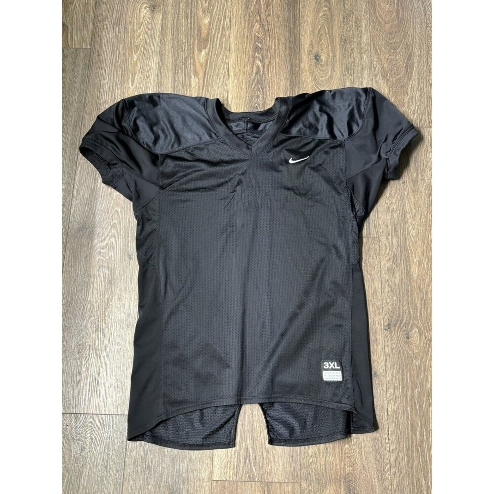 Nike Football Engineered Championship Athlete Black Training Jersey T-Shirt 3XL